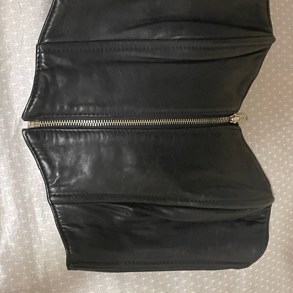 Michael Hoban Black Leather Corset